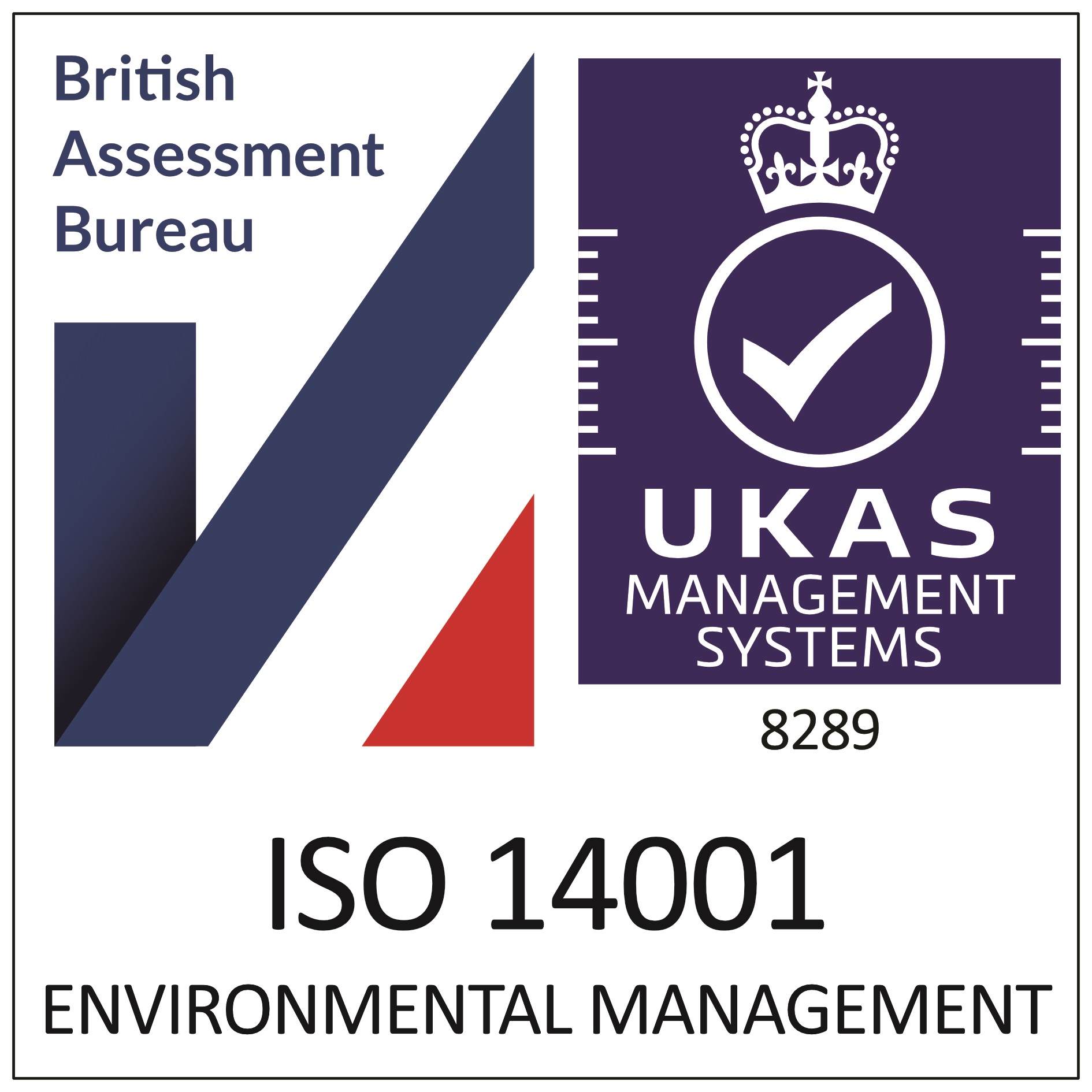 ISO 14001 Environmental Certification Badges